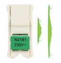 Zenit Лампа подсветки зеленая со вставками (N2191 VD)