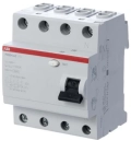УЗО ABB 4п 40А 100мА FH204  2CSF204006R2400
