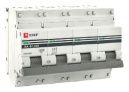 Автоматический выключатель EKF 4P 25А (C) 10kA ВА 47-100 (mcb47100-4-25C-pro)