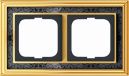 Династия Латунь полированная/черная роспись рамка 2-ая (1722-833-500)