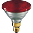Лампа инфракрасная IR175R PAR38 E27 230V RED красная PHILIPS (871150060053015)