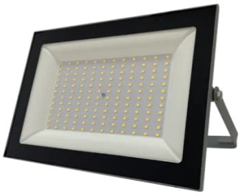 Прожектор светодиодный цветной FL-LED Light-PAD Grey 100W/ЖЁЛТЫЙ IP65 (612618)