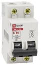 Автоматический выключатель EKF 2P 20А (C) 4,5kA ВА 47-29 (mcb4729-2-20C)
