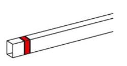 Накладка на стык 20x12 для мини-каналов Metra (638126)