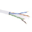 Кабель CAT 6, U/UTP, Hг(A)-LSLTx, бухта 305м, белый  RN6UUA03WH  DKC