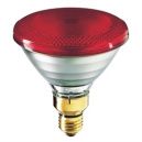 Лампа FL-IR PAR38 175W RED E27 230V красное стекло (609823)