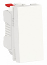Unica New Modular Белый Выключатель 1-клавишный кнопочный сх.1 10 A 1 мод (NU310618)