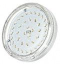 Лампа светодиодная PLED-ECO-GX53 CLEAR 6Вт 3000К JazzWay (4897062851970)