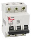Автоматический выключатель EKF 3P 10А (C) 4,5kA ВА 47-29 (mcb4729-3-10C)