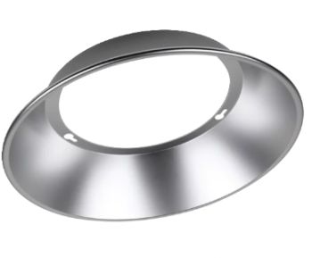 Отражатель алюминиевый HB VAL REFLECTOR 200W 80DEG SI  d425*85mm 4058075423312