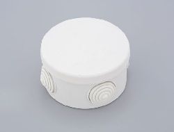 Коробка распаячная  80х50мм белая IP55 TYCO (67025Б)