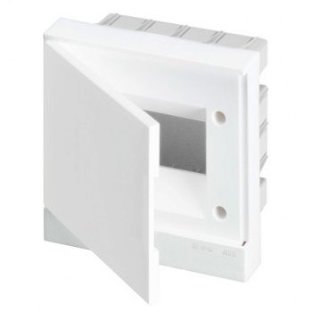 Бокс встраиваемый белая дверь с клеммами 6мод IP40 ABB Basic E BEF401206 (1SZR004002A1102)