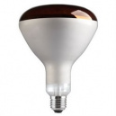 Лампа инфракрасная  FL-IR R125 375W CLEAR E27 230V прозрачное стекло (609854)