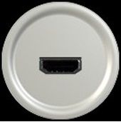 Накладка Celiane розетки aудио/видео тип HDMI, бежевая (66288)