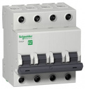 Автоматический выключатель Schneider Electric EASY 9 4п 10А B 4,5 кА (EZ9F34410)