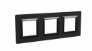 Рамка из алюминия, "Avanti", черная, 6 модулей  4402836  ДКС