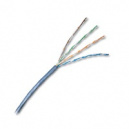 Кабель витая пара U/UTP кат. 5e 4 пары (24 AWG) UTP4-C5E-SOLID-GY-305 (305 м) (41903)