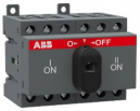Рубильник ABB OT25F3С реверсивный до 25А 3P с рукояткой (1SCA104863R1001)