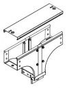 Ответвитель-переходник TDSR T-обр. вертикальный 200/ 80 DKC (37623K)