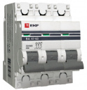 Автоматический выключатель EKF 3P 12,5А (D) 4,5kA ВА 47-63 (mcb4763-3-12.5D-pro)