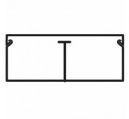 Миниканал с перегородкой TMC 40/2x17 (00305)