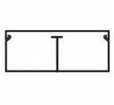 Миниканал с перегородкой TMC 40/2x17 (00305)