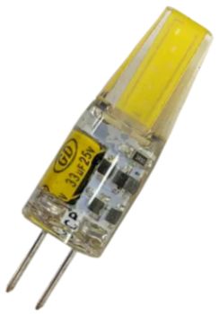 Лампа светодиодная  FL-LED G4-COB  3W 12V 2700К G4  210lm 607065