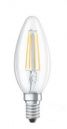 Лампа светодиодная LED SCL BA60 5W/827 230V CL FIL E14 FS1 OSRAM (4058075212336)