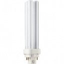 Лампа энергосберегающая КЛЛ 18вт PL-C 18/840 4p G24q-2 Philips MASTER (62334870)