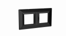 Рамка из металла, "Avanti", черная, 4 модуля  4402854  ДКС