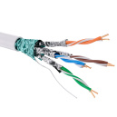 Кабель CAT 6, F/FTP, нг(А)-HF, бухта 305м, белый  RN6FFA01WH  DKC