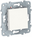 Unica New Белый Переключатель 1-клавишный перекрестный сх.7 10 AX 250В (NU520518)