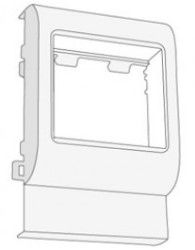 Рамка-суппорт под 2 модуля BRAVA PDA-BN 100 (10453)