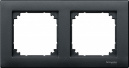 Merten System M M-Plan Антрацит Рамка 2 поста (MTN486214)