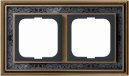 Династия Латунь античная/черная роспись рамка 2-ая (1722-843-500)
