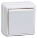 Выключатель 1-кл. 10А белый кнопочный ВСк20-1-0-ОБ (EVO13-K01-10-DC)