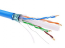 Кабель витая пара  F/UTP 4х2 CAT6 PVC синий  RN6FUPV3BL  ДКС