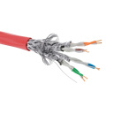 Кабель CAT 6, S/FTP, нг(А)-FRHF, бухта 305м, красный  RN6SFA04RD  DKC