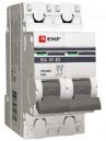 Автоматический выключатель EKF 2P 2,5А (C) 4,5kA ВА 47-63 (mcb4763-2-2.5C-pro)