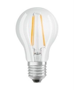 Лампа светодиодная LEDSCLA60 7W/827 230V FIL CL E27 FS1 OSRAM (4058075055315)