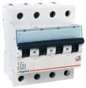 Автоматический выключатель Legrand TX3 4п 50A C 6,0 кА (404075)