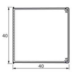  Кабель-канал 40x40 Metra (638196)