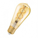 Лампа светодиодная Vintage 1906 LED CL Edison FIL GOLD 25 5W/820 E27 OSRAM (4058075092112)