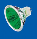 Лампа галогенная цветная MR16 POPSTAR 50W 12° 12V GU5.3 зеленая BLV (186153)
