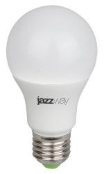 Лампа светодиодная PPG A60 Agro 9Вт E27 IP20 для растений JazzWay (5002395)