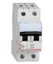 Автоматический выключатель Legrand DX3 2п 10A C 6,0 кА (407275)