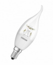 Лампа светодиодная SST CLBA 40 6W/827 CL DIM E14 свеча на ветру прозрачная OSRAM (4052899279650)