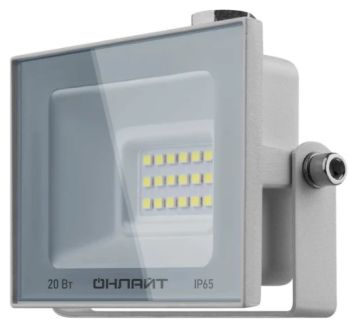 Прожектор светодиодный 90132 OFL-20-4K-WH-IP65-LED