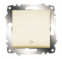 Cosmo Кремовый Выключатель кнопочный (619-010300-205)