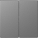 Merten D-Life Нержавеющая сталь Клавиша 2-ая (MTN3400-6036)